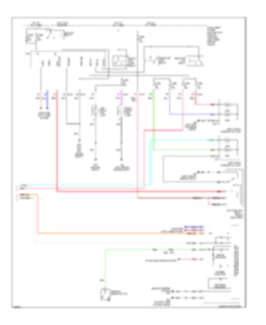 Headlights Wiring Diagram with DRL 2 of 2 for Suzuki Equator 2012