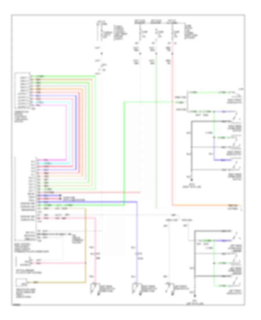 Headlights Wiring Diagram without DRL 1 of 2 for Suzuki Equator 2012