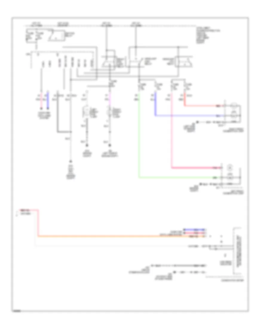 Headlights Wiring Diagram without DRL 2 of 2 for Suzuki Equator 2012