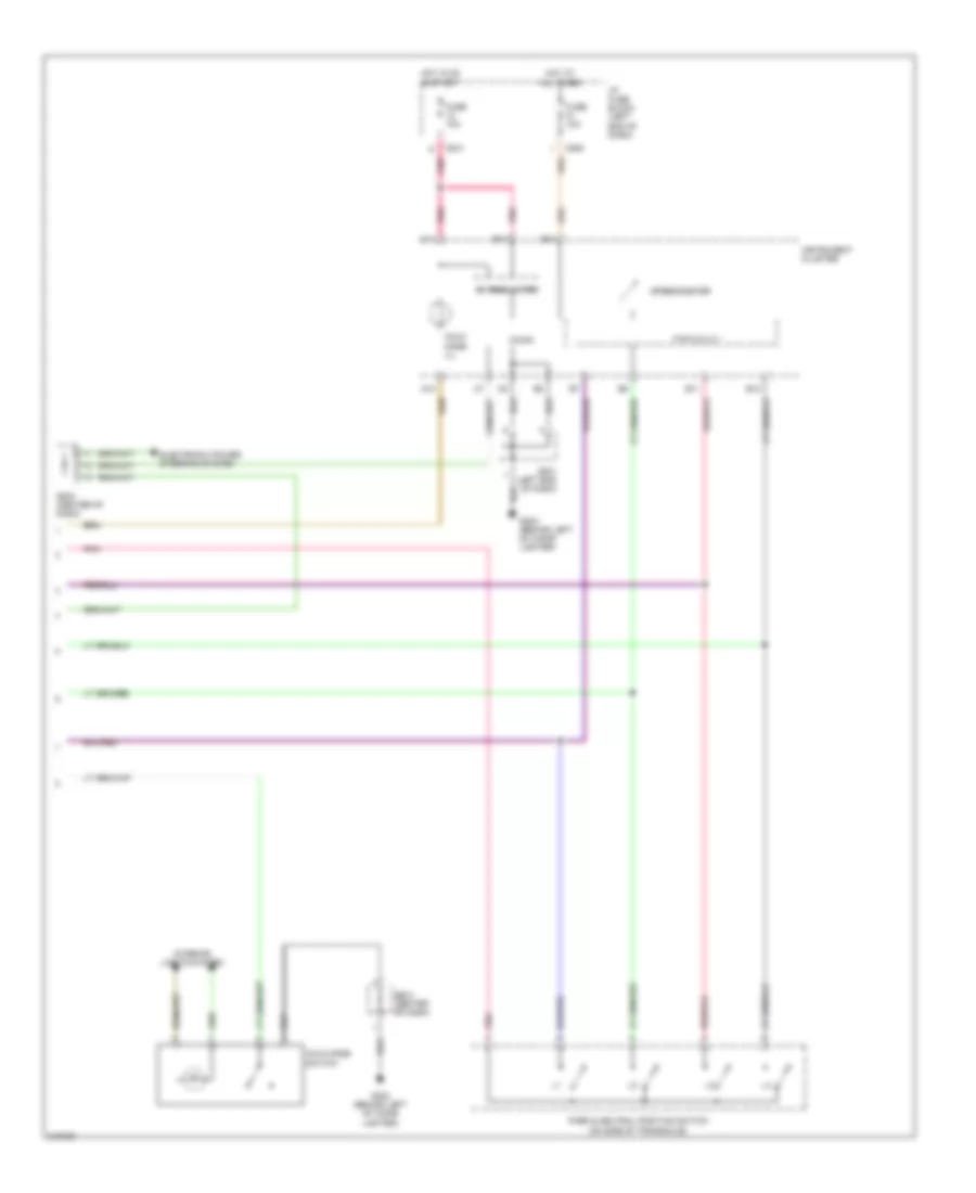 Transmission Wiring Diagram 2 of 2 for Suzuki Verona Luxury 2006