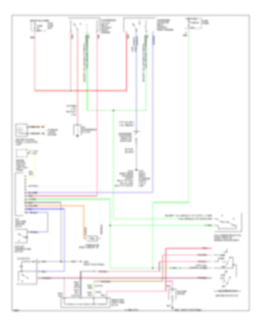 A C Wiring Diagram for Suzuki Sidekick Sport JX 1996