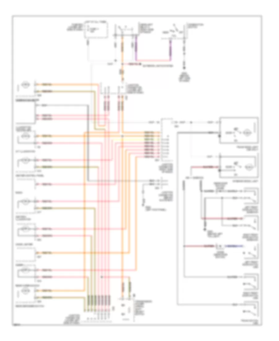 Interior Light Wiring Diagram 2 Door for Suzuki Sidekick Sport JX 1996