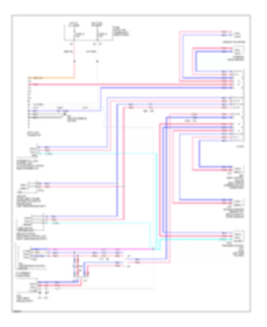 Computer Data Lines Wiring Diagram for Suzuki Equator Premium 2012