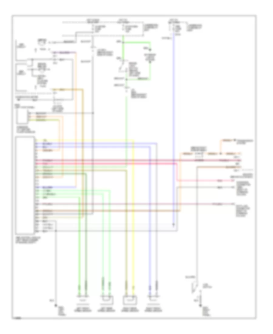 Anti-lock Brake Wiring Diagrams for Suzuki Grand Vitara JLX+ 2001