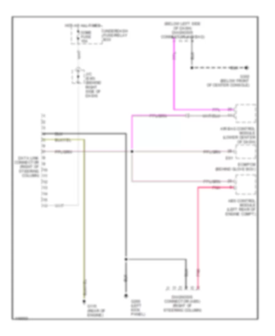 Computer Data Lines for Suzuki Grand Vitara JLX+ 2001