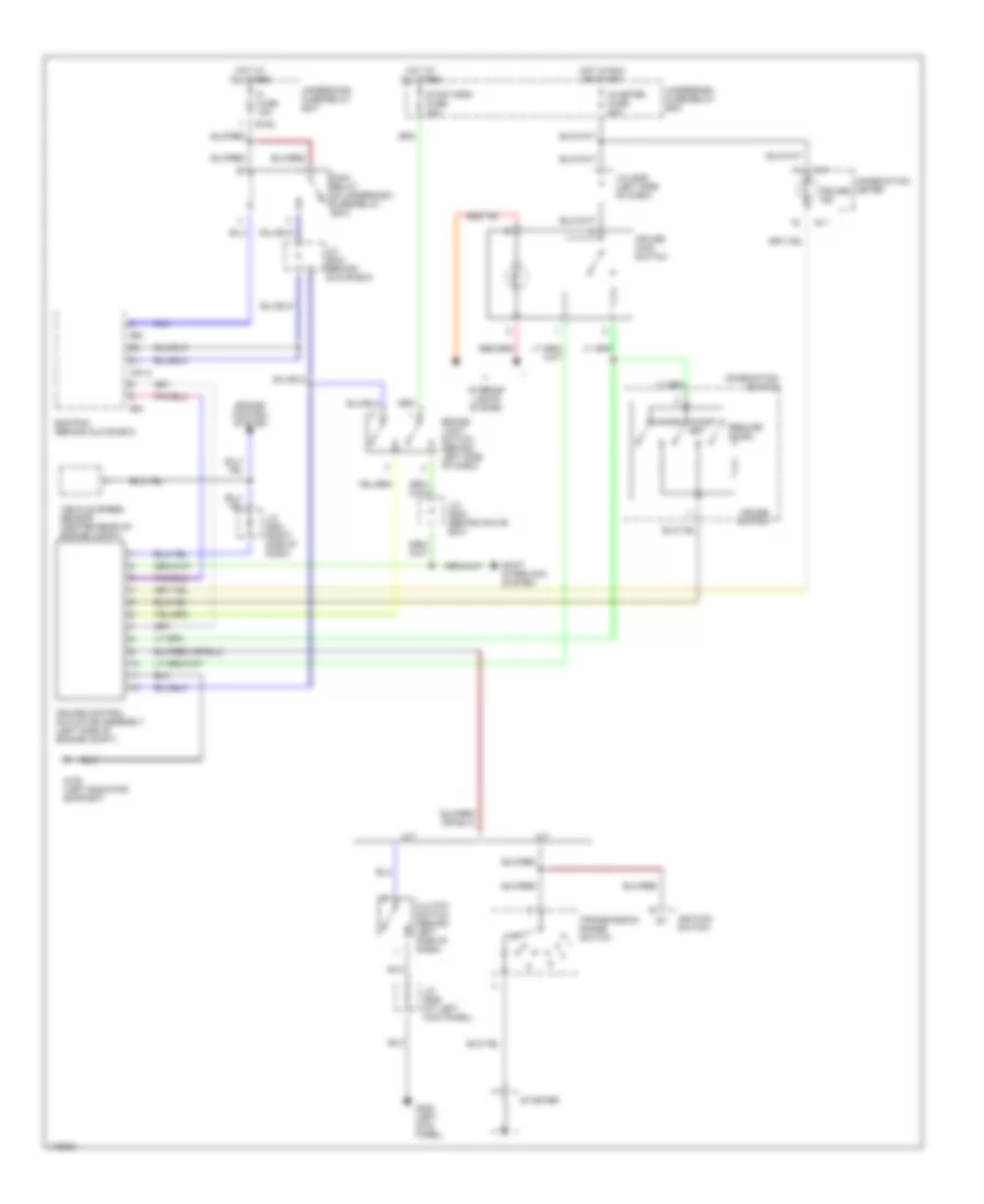 Cruise Control Wiring Diagram for Suzuki Grand Vitara JLX+ 2001