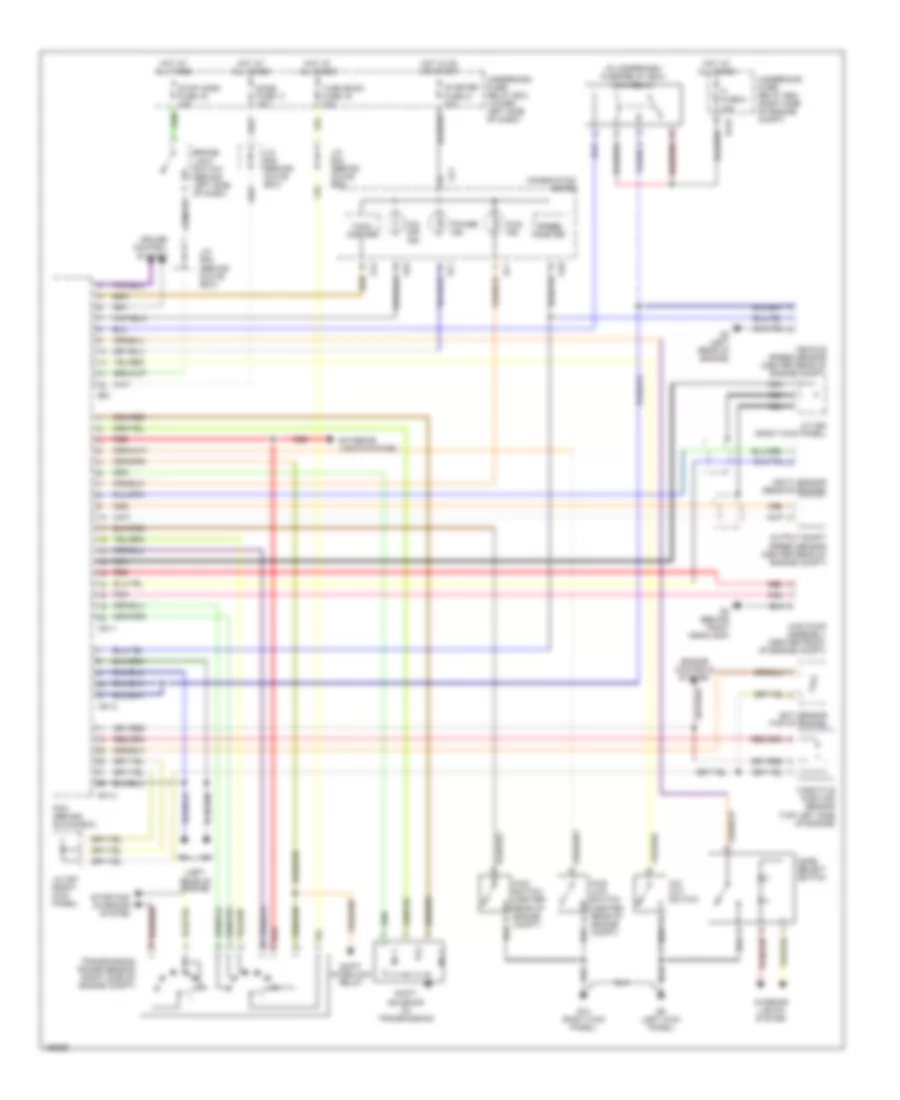 AT Wiring Diagram for Suzuki Grand Vitara JLX+ 2001