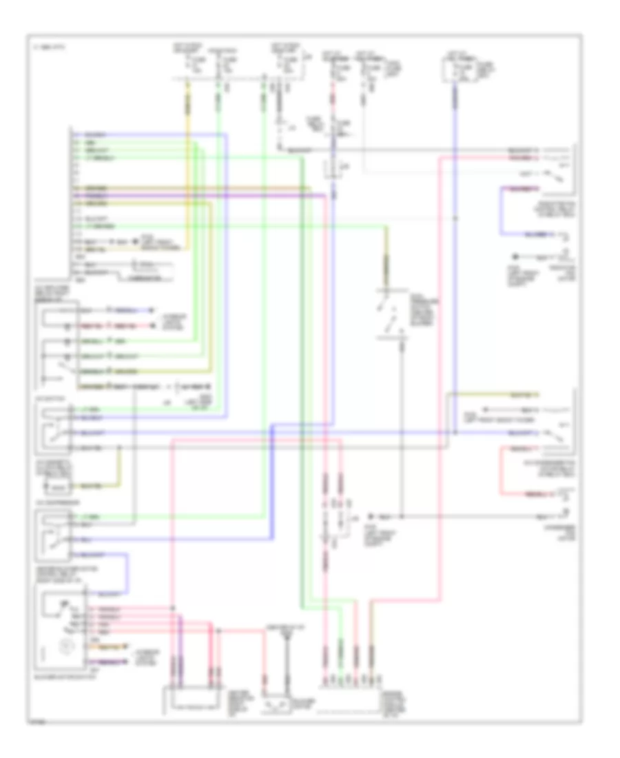 A C Wiring Diagram for Suzuki Esteem GL 1997