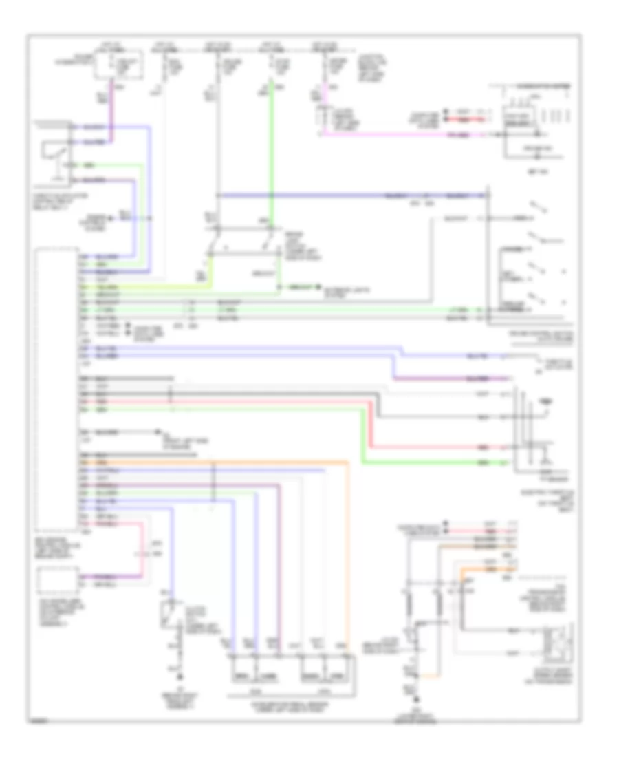 Cruise Control Wiring Diagram for Suzuki Grand Vitara 2012