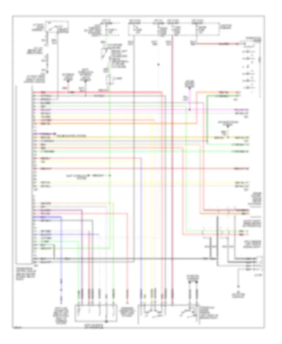 Transmission Wiring Diagram for Suzuki Aerio Premium 2007