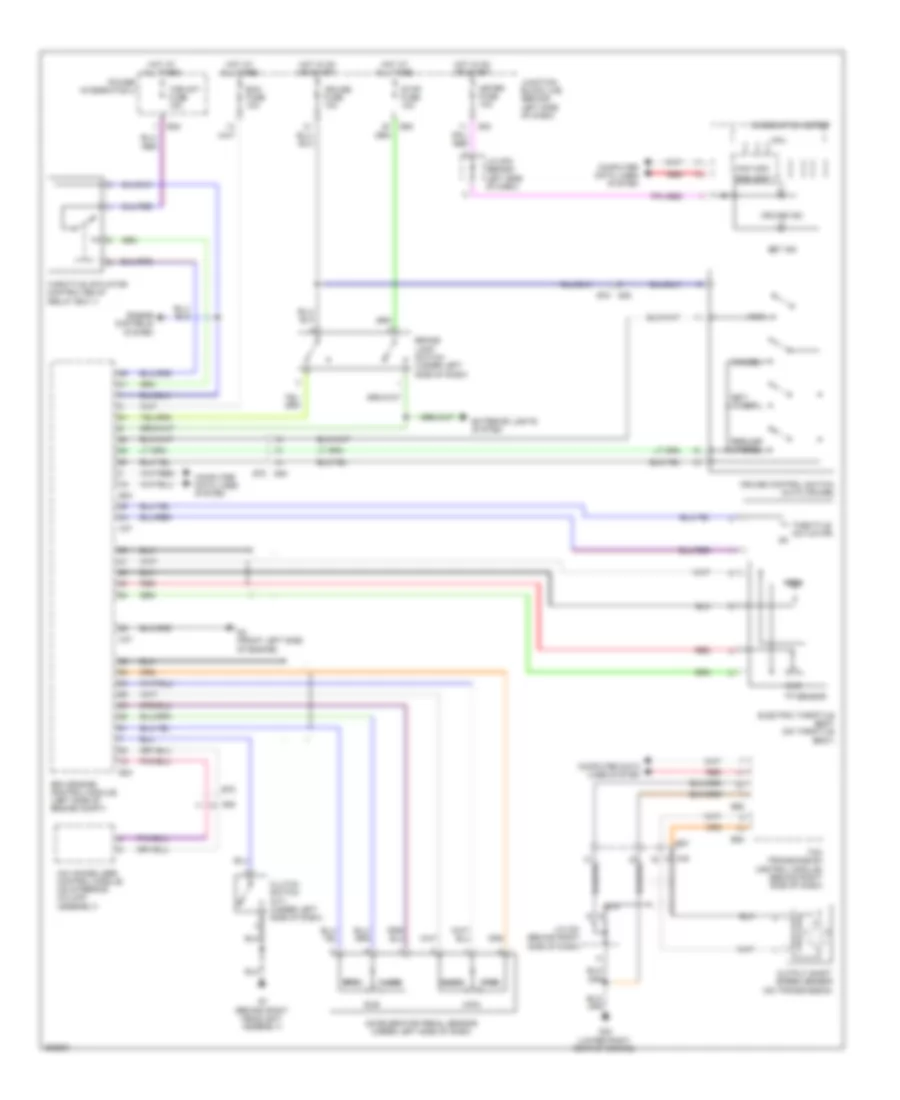 Cruise Control Wiring Diagram for Suzuki Grand Vitara Limited 2012