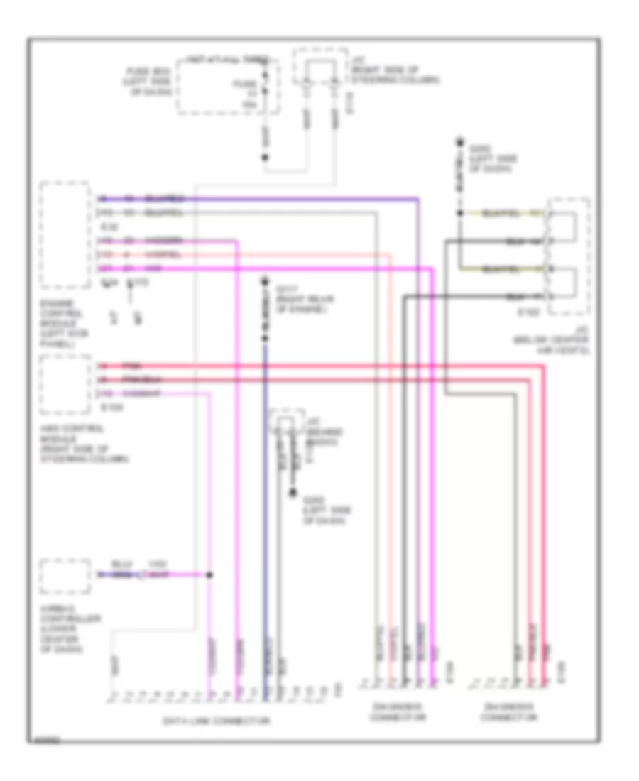 1.8L, Computer Data Lines for Suzuki Sidekick JS 1997