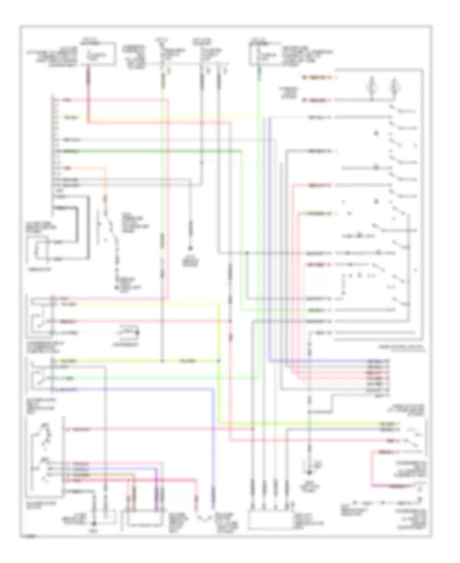 Manual A C Wiring Diagram for Suzuki Vitara JS 2001