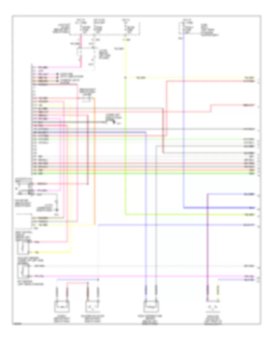 Automatic A C Wiring Diagram 1 of 2 for Suzuki Grand Vitara XSport 2007