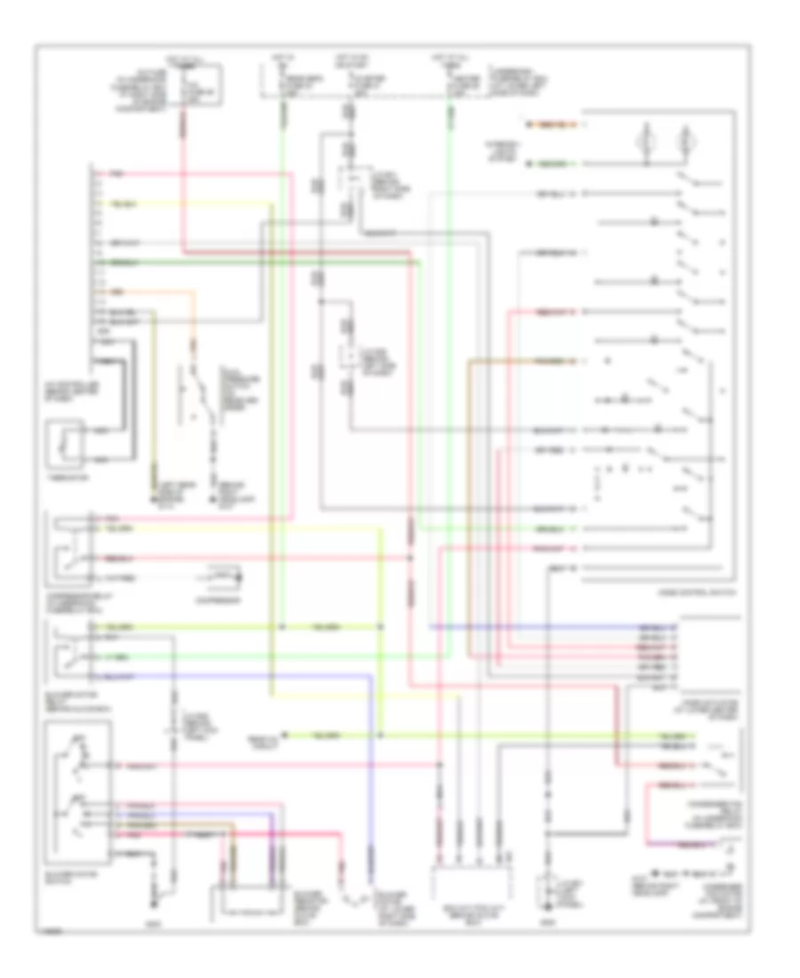Manual AC Wiring Diagram for Suzuki XL-7 Limited 2001