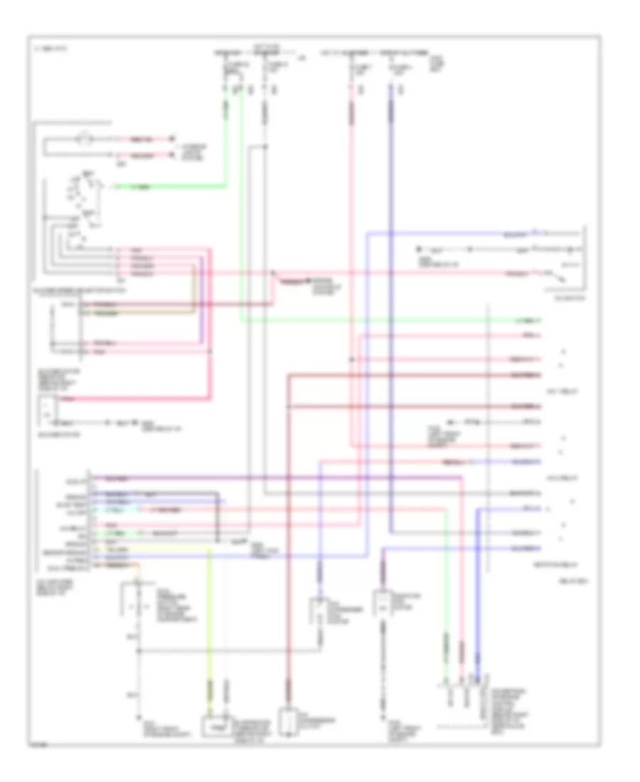 A C Wiring Diagram for Suzuki Swift 1997