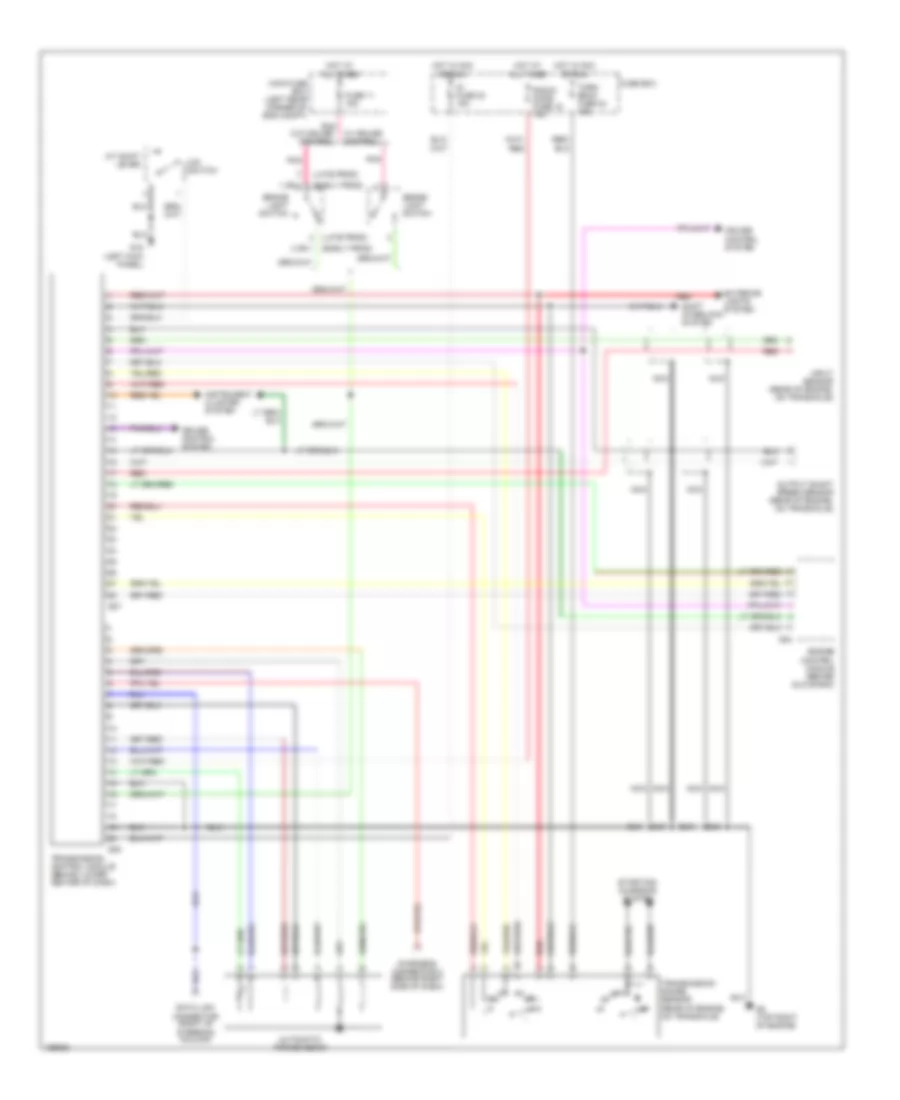 Transmission Wiring Diagram for Suzuki Aerio GS 2002