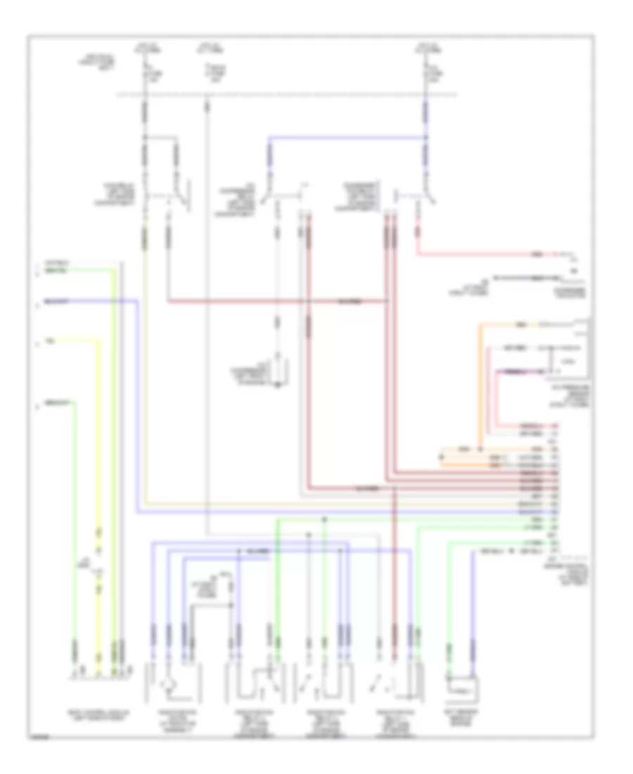 Automatic A C Wiring Diagram 2 of 2 for Suzuki SX4 2007