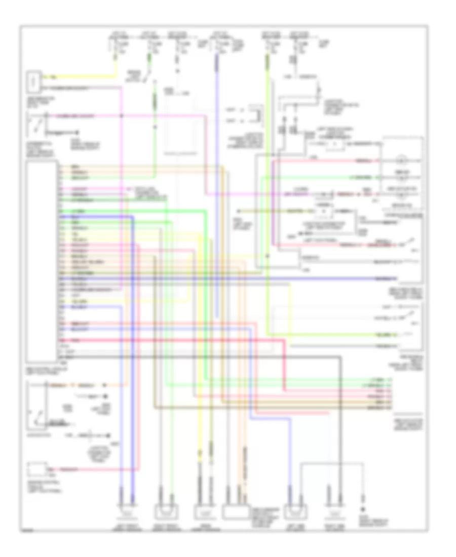 Anti lock Brake Wiring Diagrams for Suzuki X 90 1997