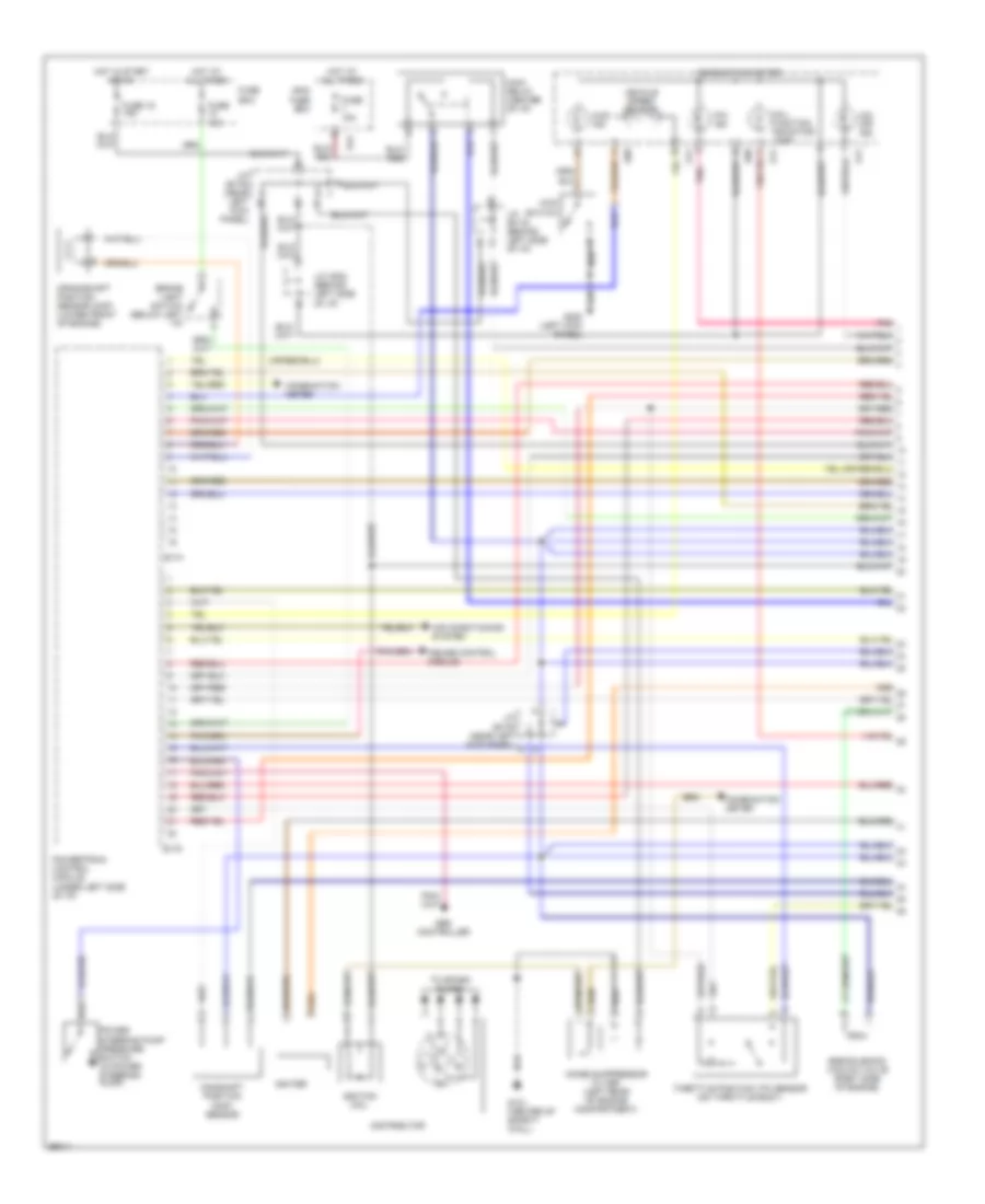 1 6L Engine Performance Wiring Diagrams 4 Speed A T 1 of 3 for Suzuki X 90 1997