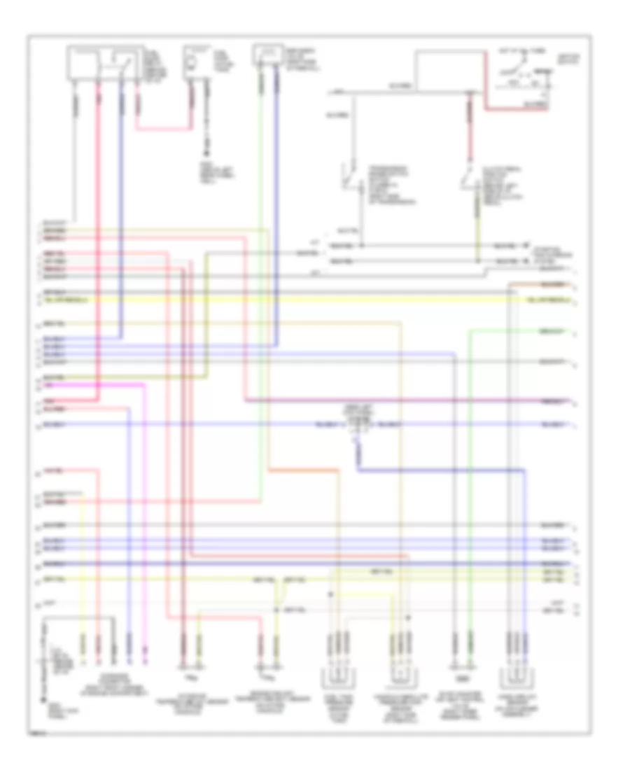 1.6L, Engine Performance Wiring Diagrams, MT  3 Speed AT (2 of 3) for Suzuki X-90 1997