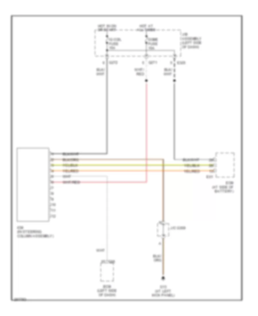 Anti theft Wiring Diagram for Suzuki SX4 Sport 2007