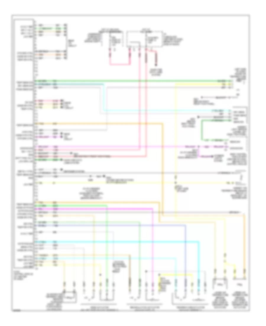 Automatic A C Wiring Diagram 1 of 2 for Suzuki XL7 Limited 2007