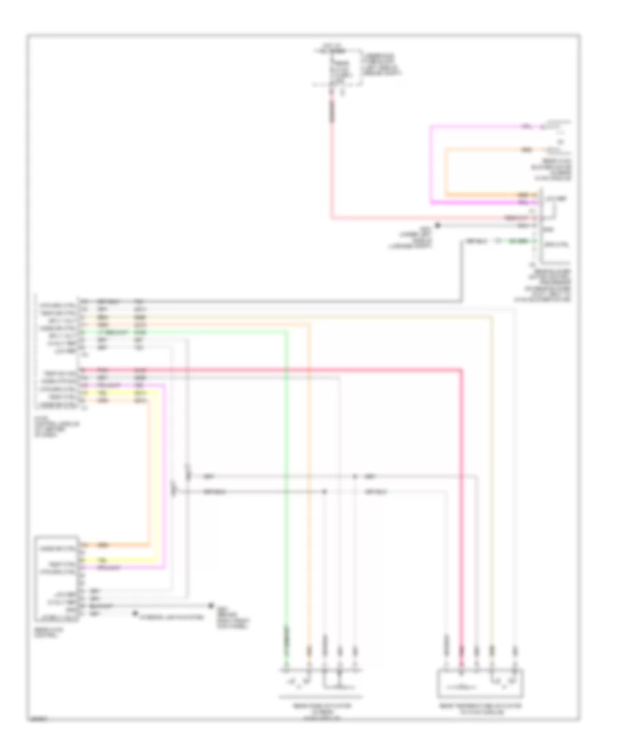 Rear A C Wiring Diagram for Suzuki XL7 Limited 2007