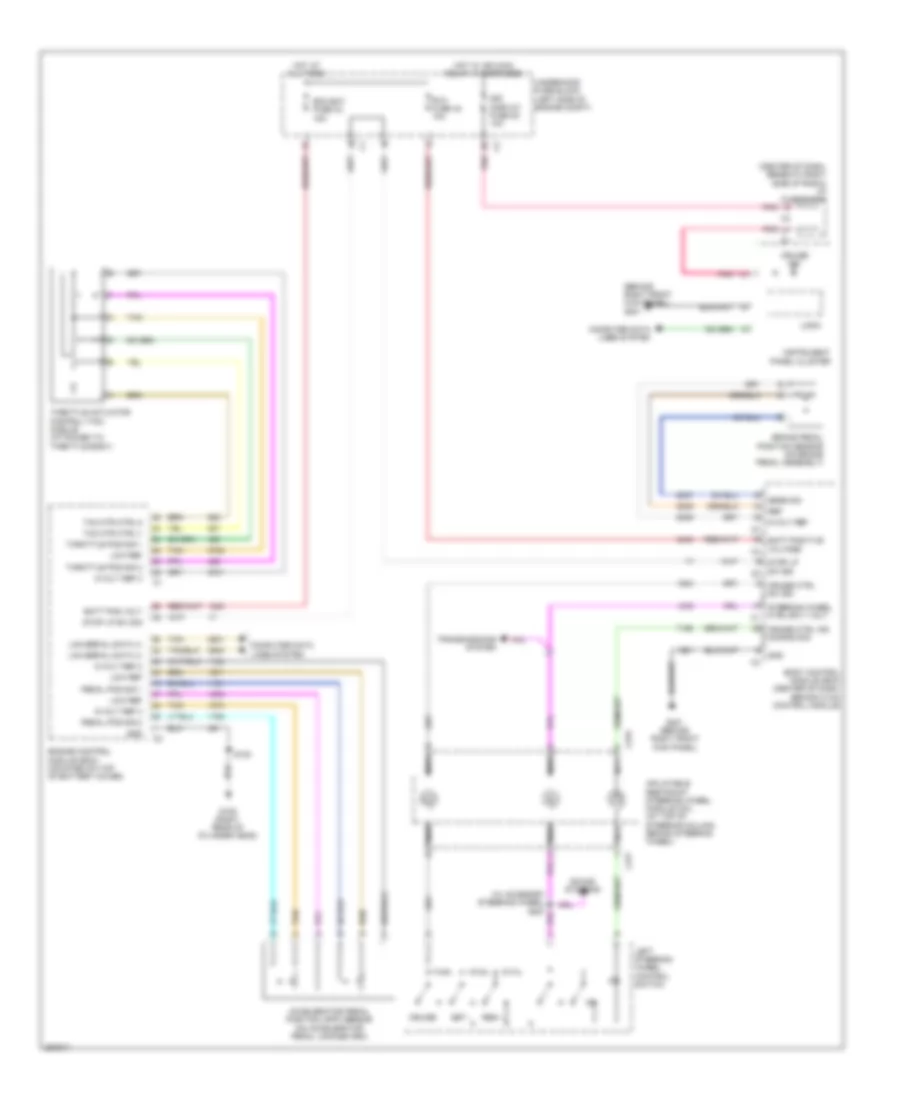 Cruise Control Wiring Diagram for Suzuki XL7 Limited 2007