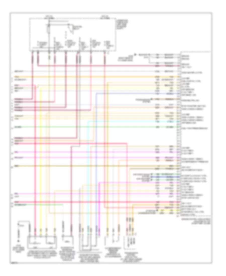 3 6L Engine Performance Wiring Diagram 4 of 4 for Suzuki XL7 Limited 2007