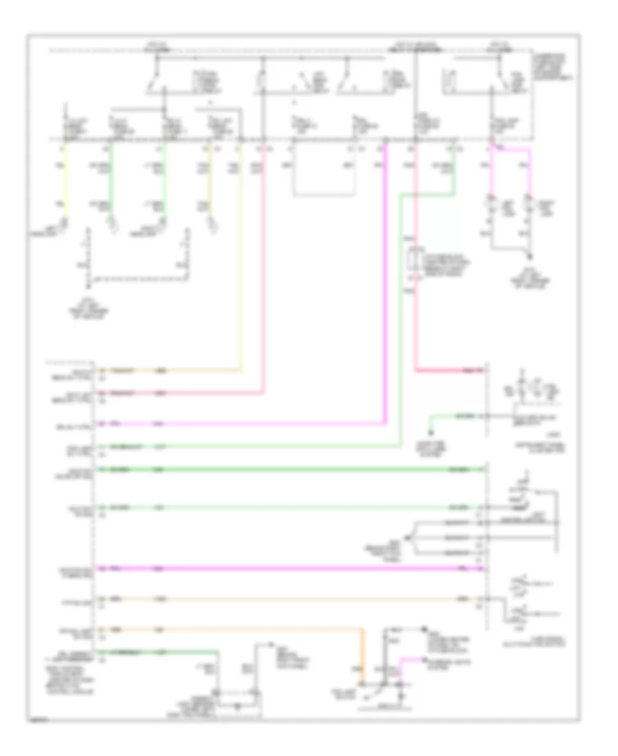 Headlights Wiring Diagram for Suzuki XL7 Limited 2007