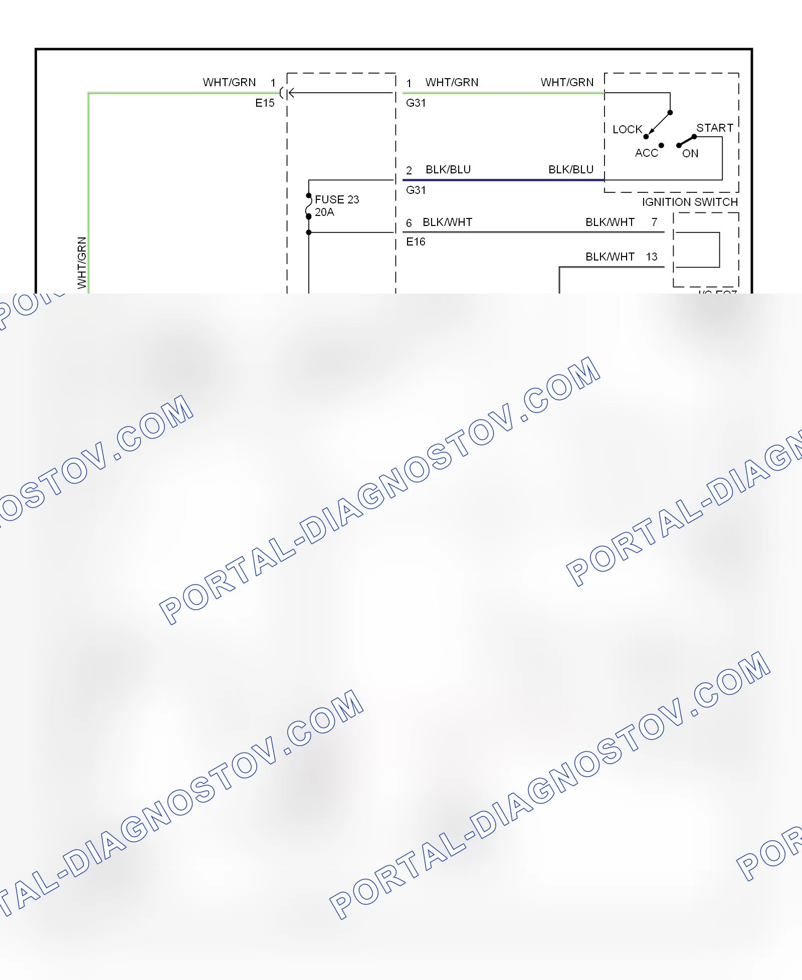 Charging Wiring Diagram for Suzuki Esteem GLX+ 1998