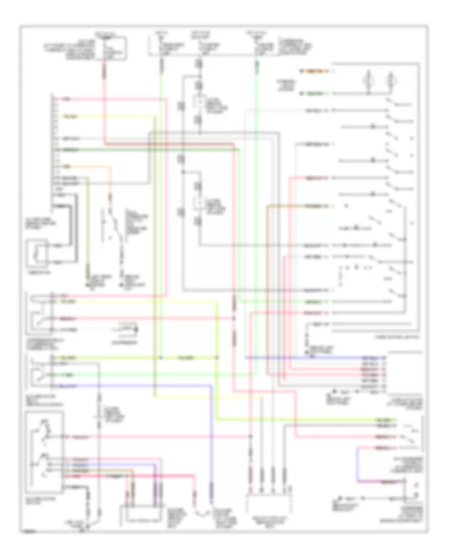 Manual AC Wiring Diagram for Suzuki Grand Vitara JLS 2002