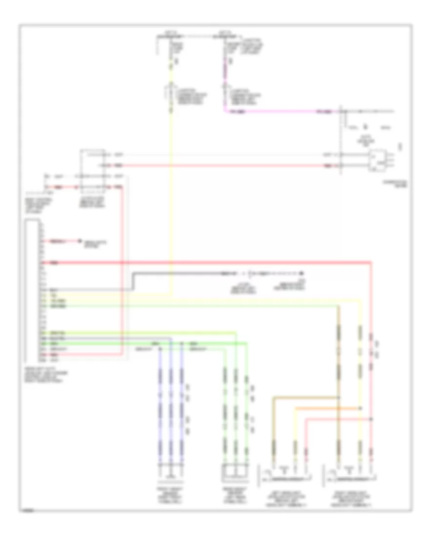 Headlamps Leveling Wiring Diagram, Type 2 for Suzuki Grand Vitara Limited 2013