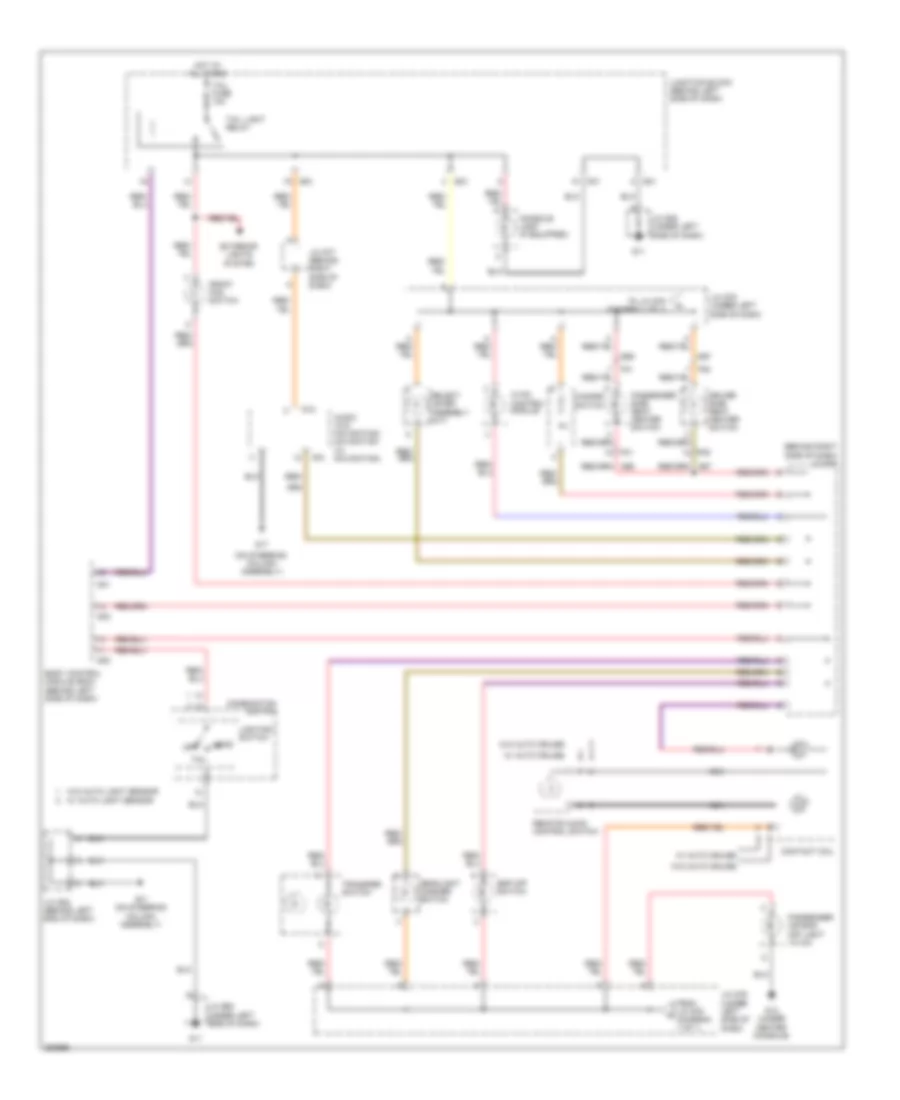 Instrument Illumination Wiring Diagram for Suzuki Grand Vitara Limited 2013