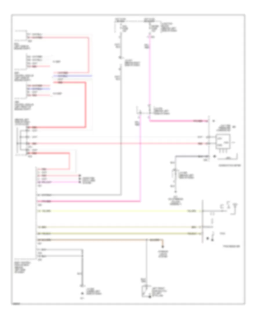 Tire Pressure Monitoring Wiring Diagram for Suzuki Grand Vitara Luxury 2008