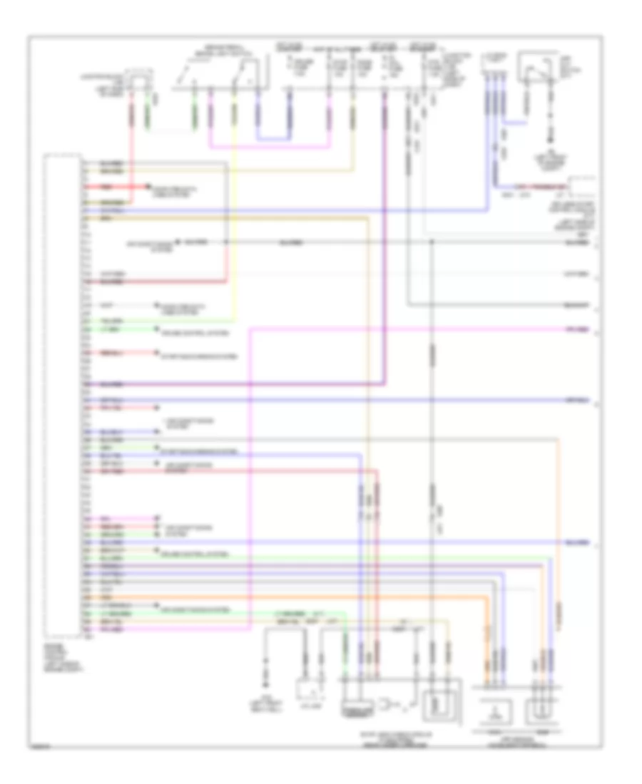 2 4L Engine Performance Wiring Diagram 1 of 3 for Suzuki Kizashi 2013