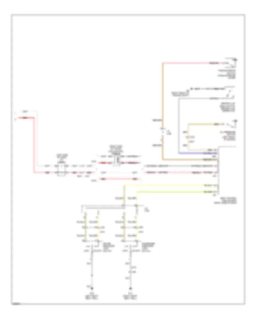 Instrument Cluster Wiring Diagram 2 of 2 for Suzuki Kizashi 2013