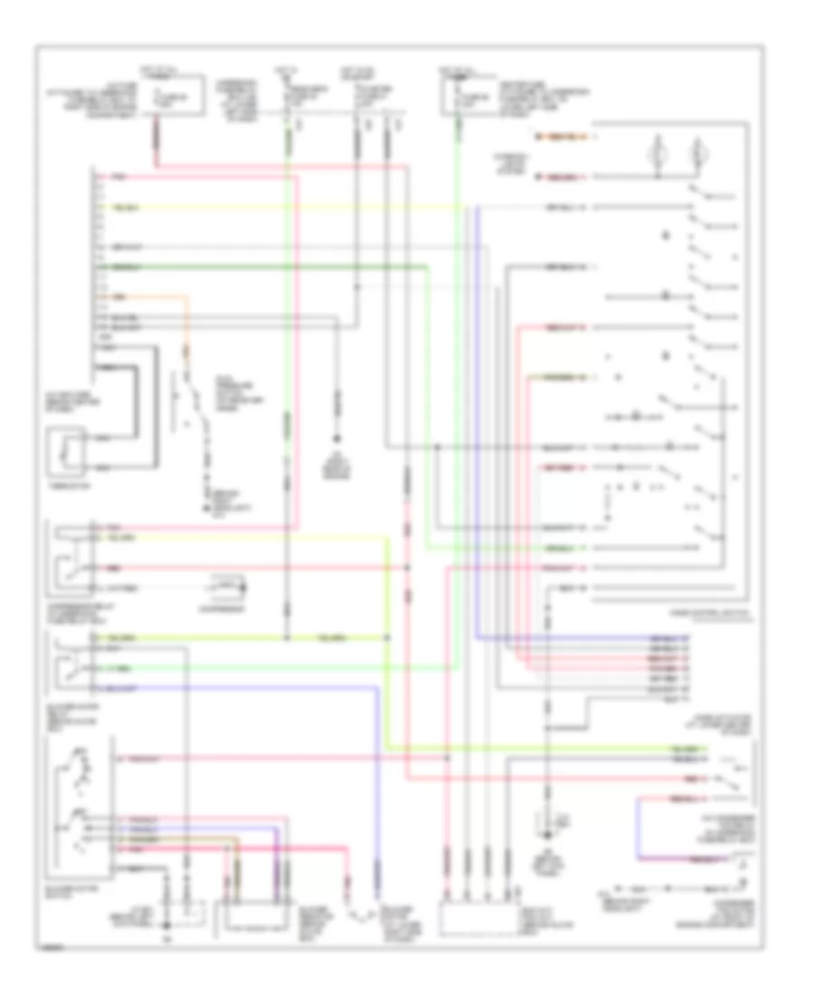 Manual AC Wiring Diagram for Suzuki Vitara JLS 2002