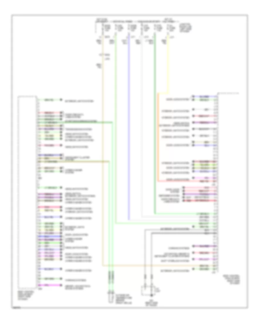 Body Control Modules Wiring Diagram for Suzuki Kizashi SE 2013