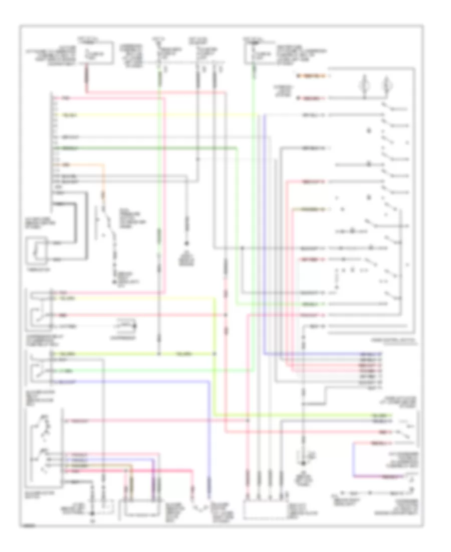 Manual AC Wiring Diagram for Suzuki Vitara JLX 2002