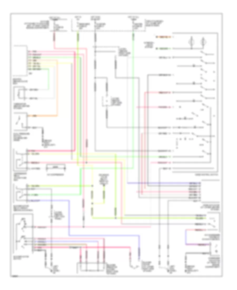 Manual A C Wiring Diagram for Suzuki XL 7 Limited 2002
