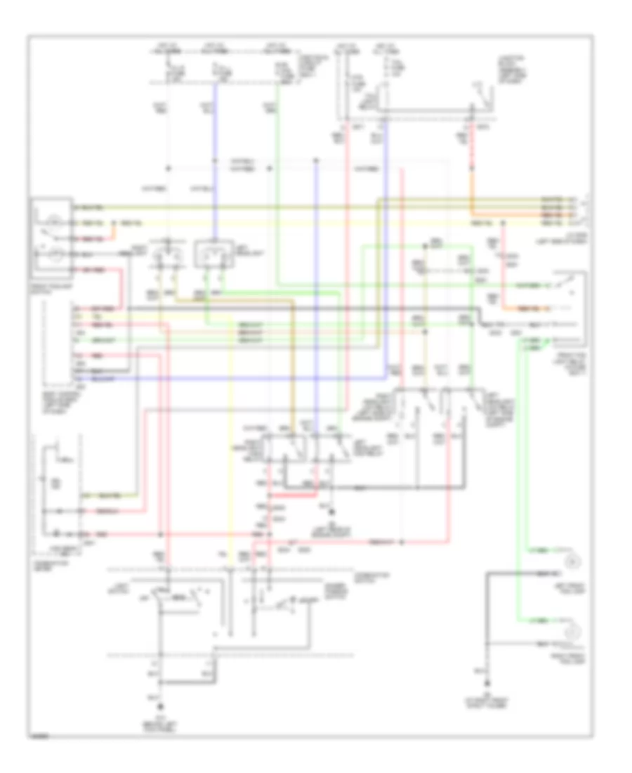 Headlights Wiring Diagram for Suzuki SX4 Crossover 2013