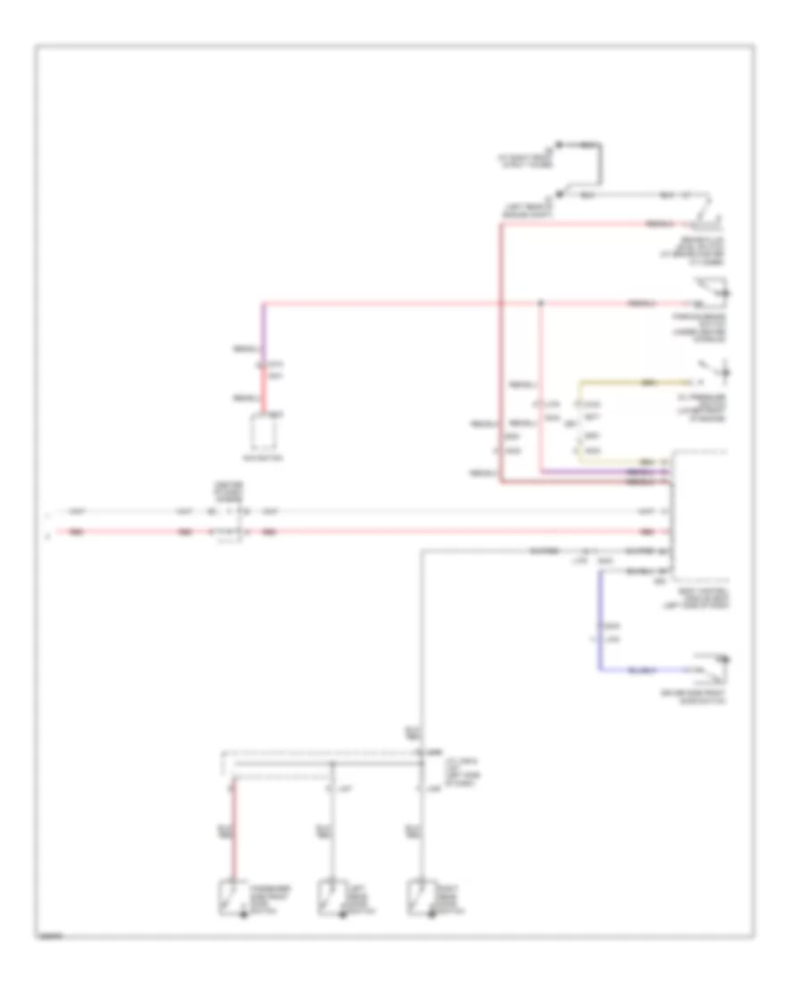 Instrument Cluster Wiring Diagram (2 of 2) for Suzuki SX4 Crossover 2013