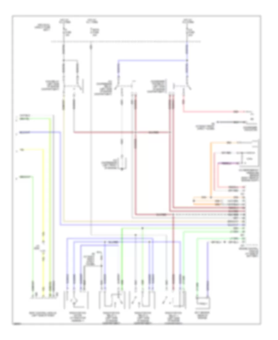 Automatic AC Wiring Diagram (2 of 2) for Suzuki SX4 Crossover 2008