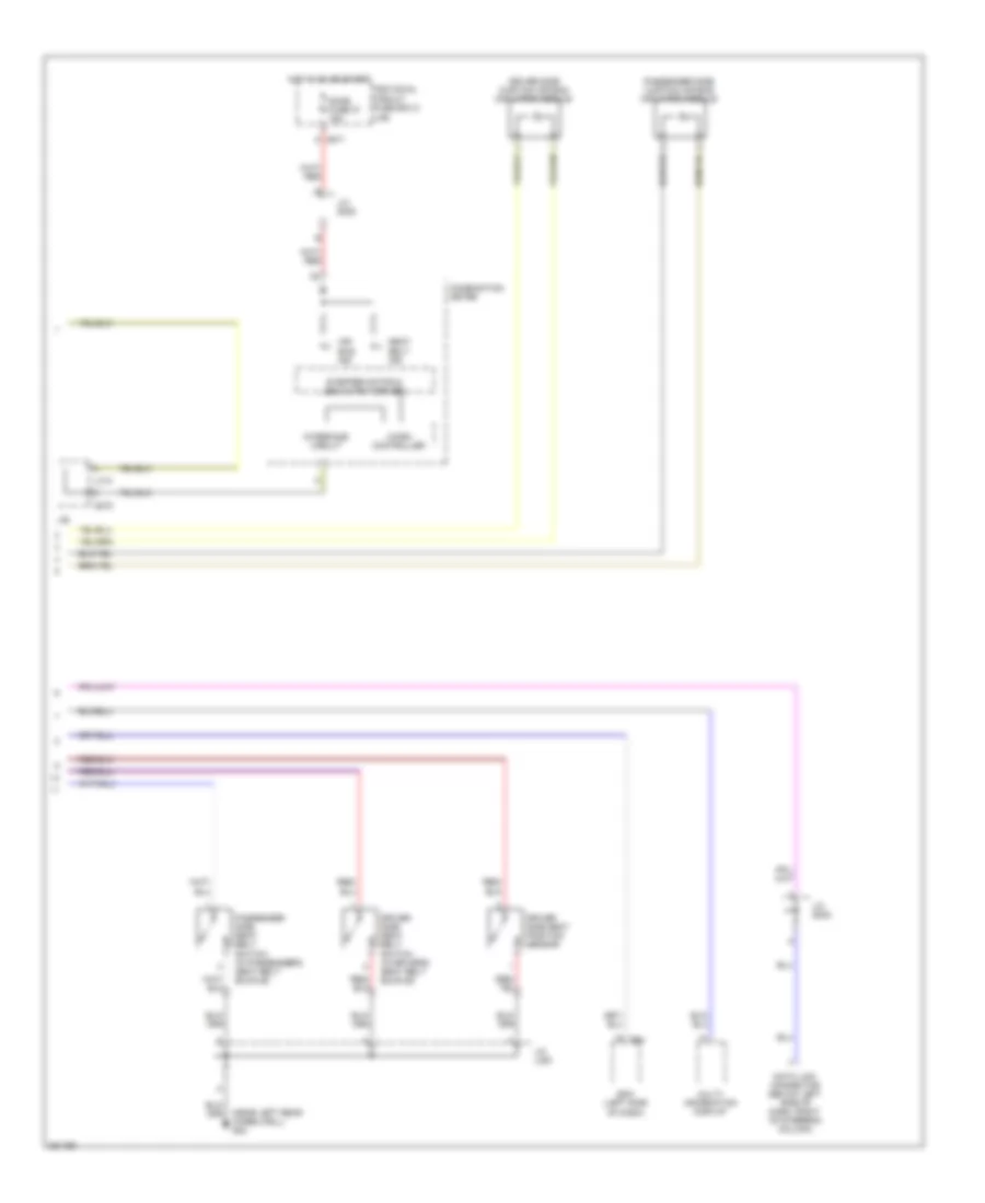 Supplemental Restraints Wiring Diagram, 10 Channel (2 of 2) for Suzuki SX4 LE 2008