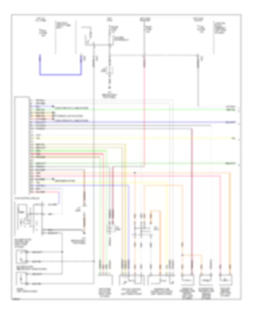 Automatic A C Wiring Diagram 1 of 2 for Suzuki SX4 Sport 2008