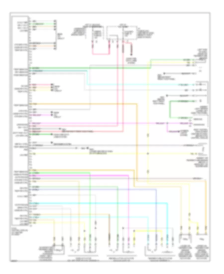Automatic AC Wiring Diagram (1 of 2) for Suzuki XL7 Limited 2008