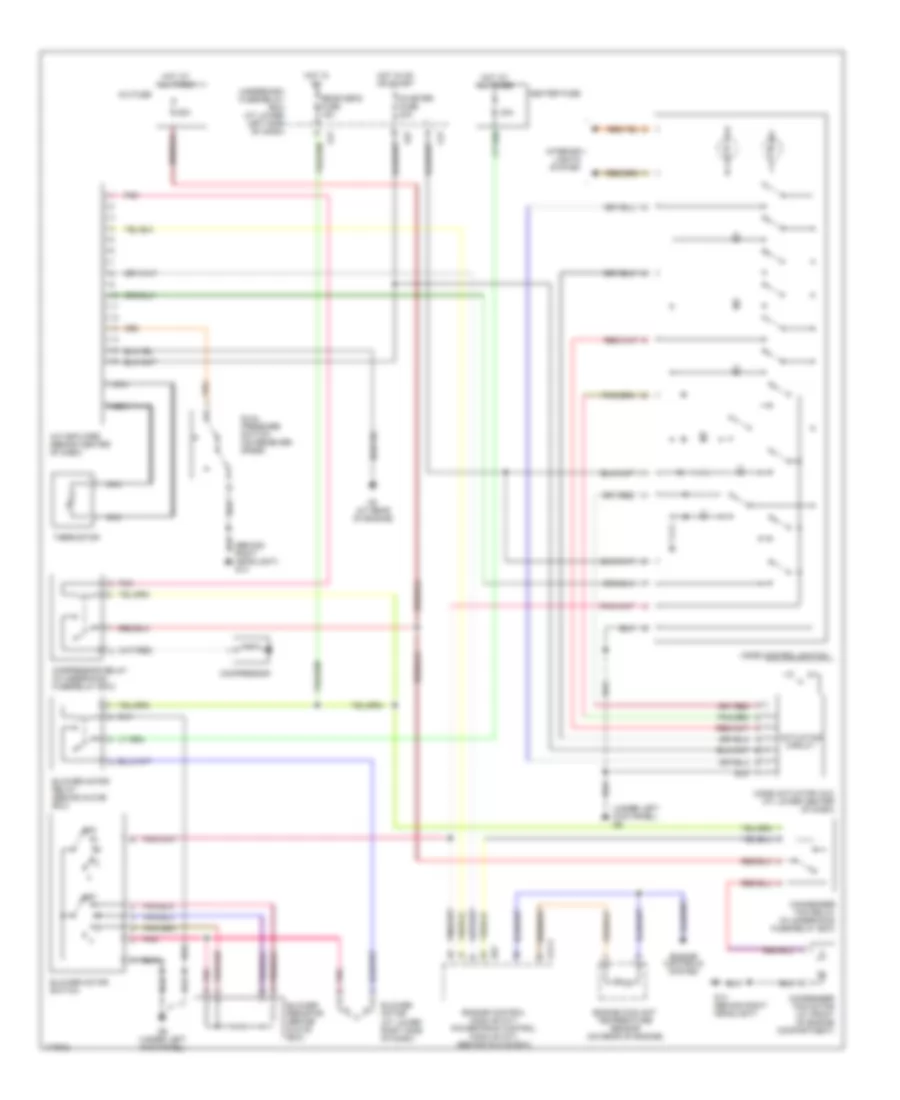 Manual AC Wiring Diagram for Suzuki Vitara 2003