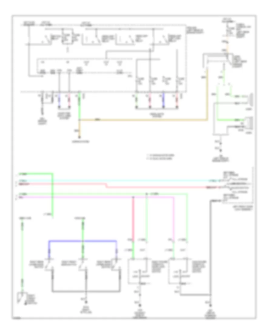 Forced Entry Wiring Diagram (2 of 2) for Suzuki Equator 2009